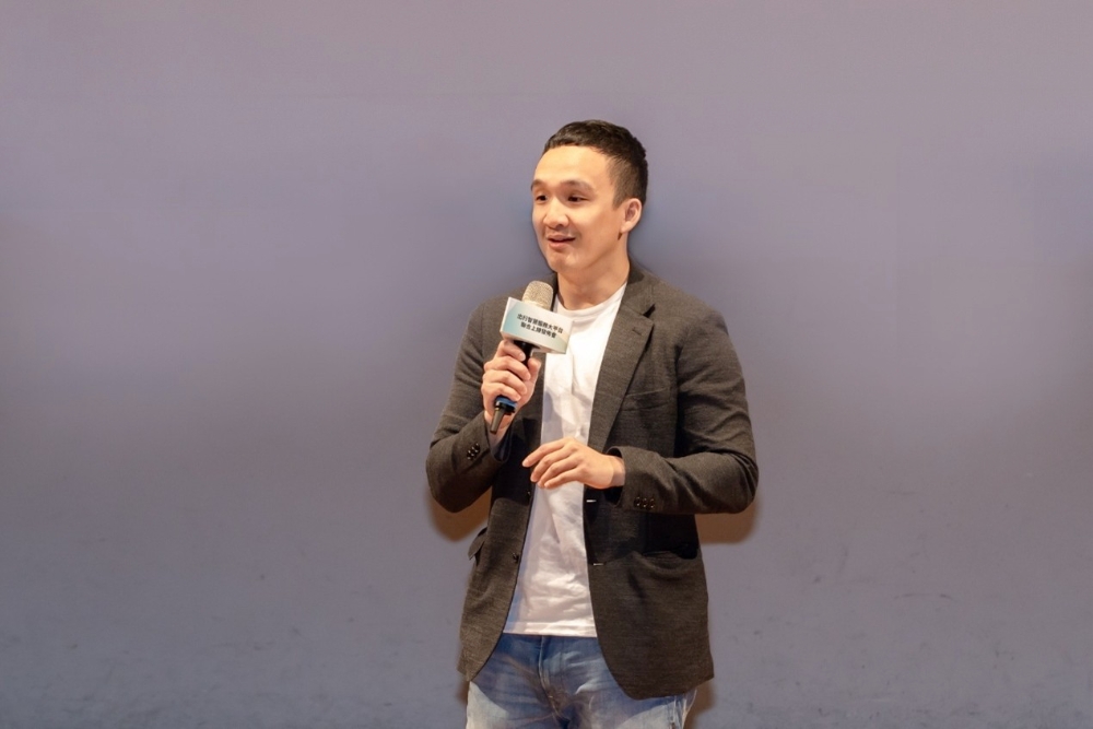 圖▲車麻吉 Autopass執行長 余致緯致詞。