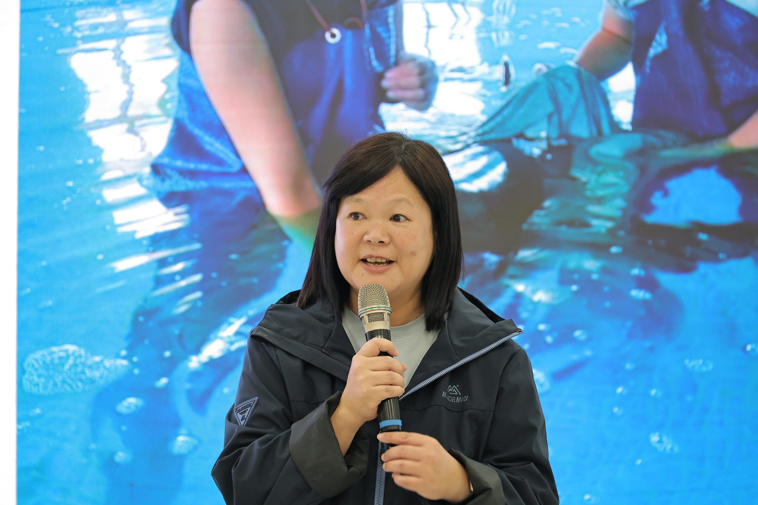 八斗子鯨豚救援池啟用　謝國樑：打造基隆成為海洋永續首都