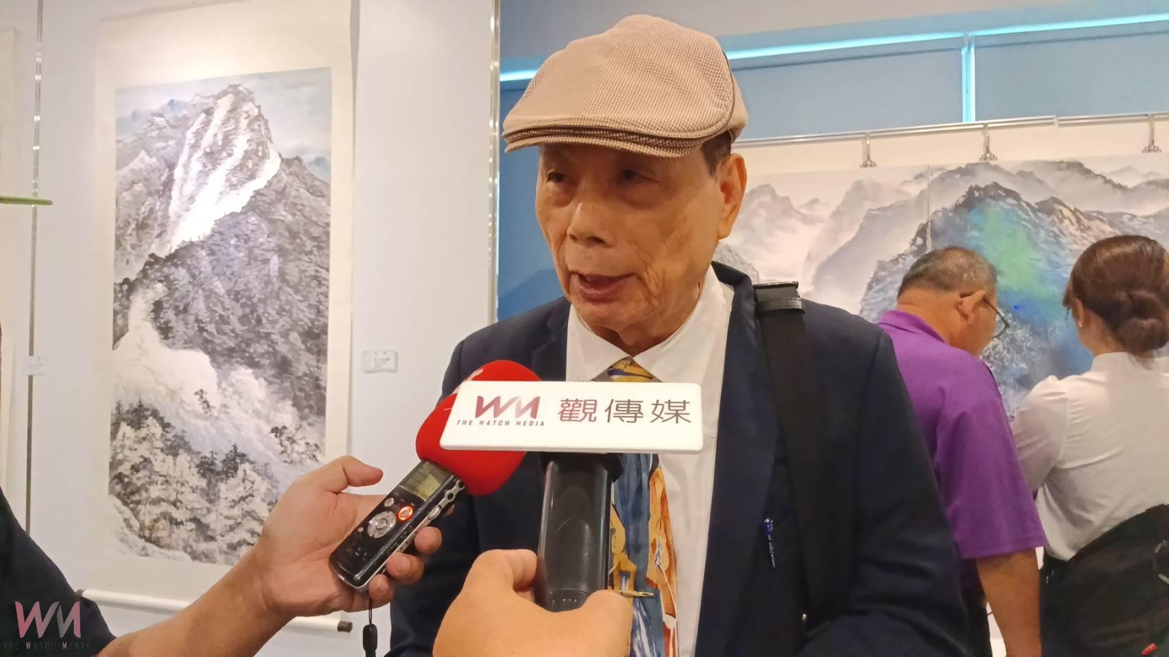 壯麗山河入畫來 黃乾成(黃宇立)水墨創作展於北港文化中心盛大開幕 - https://www.watchmedia01.com