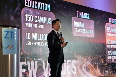 中興通訊高級副總裁肖明致開幕詞