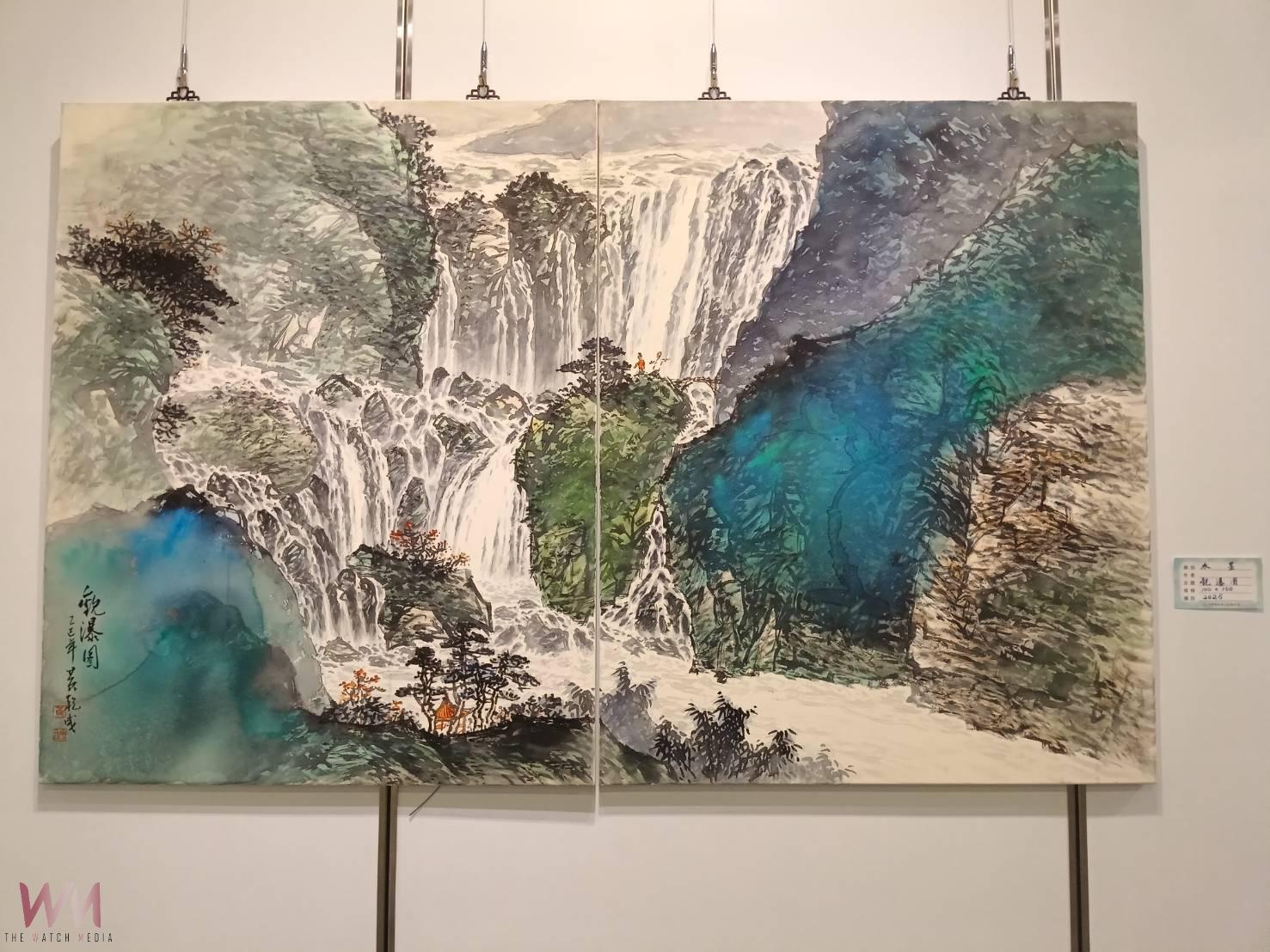 壯麗山河入畫來 黃乾成(黃宇立)水墨創作展於北港文化中心盛大開幕 - https://www.watchmedia01.com