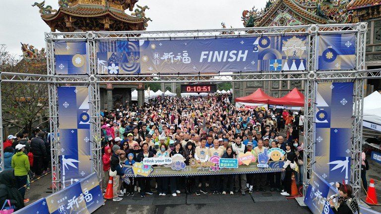 《圖說》林口公所去年第二屆路跑,成功吸引超過2,500位民眾及親子家庭參與。〈林口公所提供〉