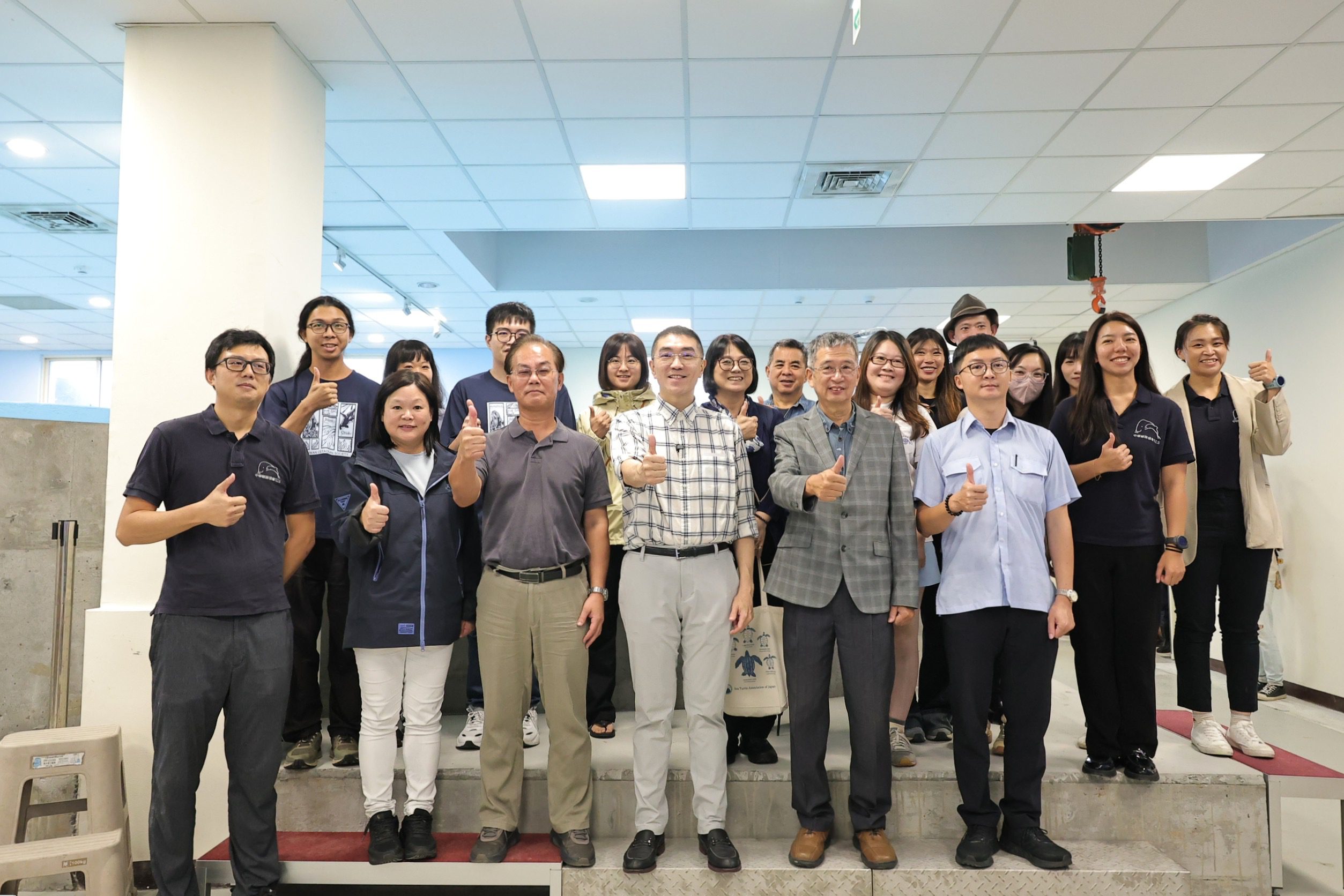 八斗子鯨豚救援池啟用　謝國樑：打造基隆成為海洋永續首都