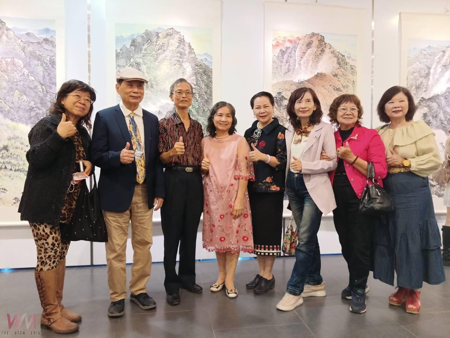 壯麗山河入畫來 黃乾成(黃宇立)水墨創作展於北港文化中心盛大開幕 - https://www.watchmedia01.com