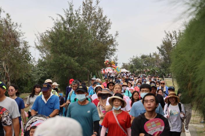 「2026雲林健康嘉年華全民健走」口湖鄉親日活動 超過千名鄉親熱情參與