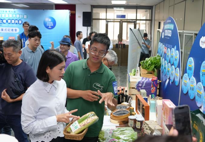 現場展示學員豐碩成果。