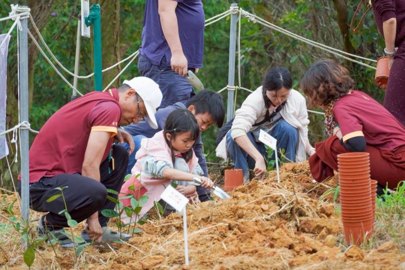 《圖說》新北市持續推動跨域植樹,強化都市韌性與環境永續。〈農業局提供〉